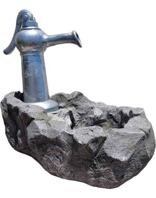 Fuente De Agua Mediana Cascada Bomba Antigua Super Oferta!!!