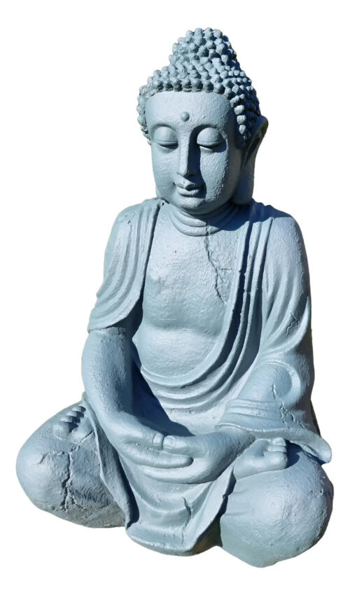 Buda Meditando Gigante 70cm Estatua Sentado Interior Exterio