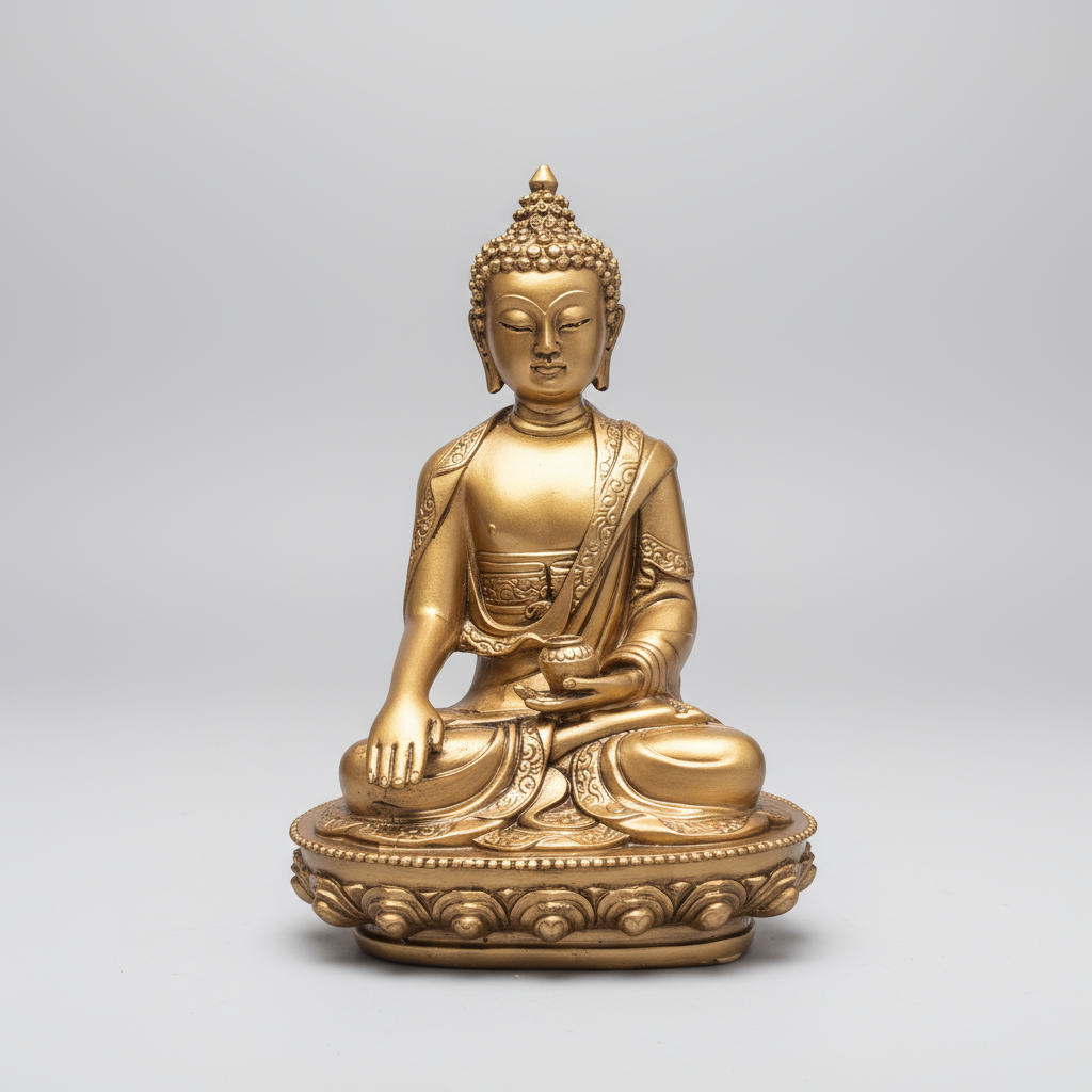 Buda Thai Meditando Bendicion Paz Armonia 15cm - Imagen 10