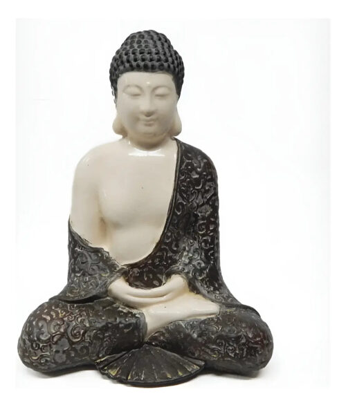 Buda Hindú Meditando Cerámica Meditando Deco Interior