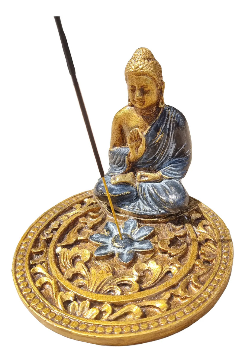 Porta Sahumerios Buda Mandala Grande Bali 15cm - Imagen 11