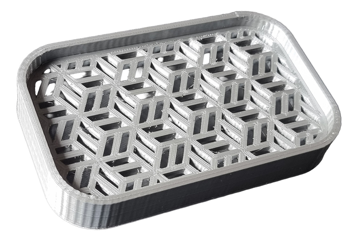 Jabonera Organizador Jabon Baño Parametric Diseño Armonia 3d - Imagen 8