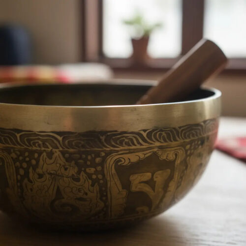 Cuenco Tibetano Original Importado Nepal Grande 21cm