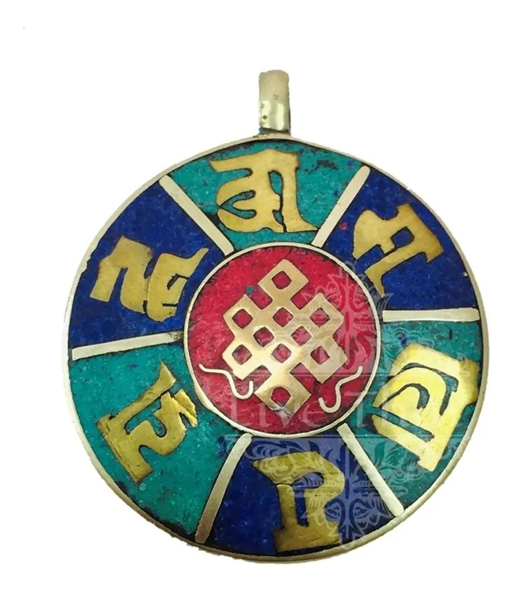 Dijes Importados Metal Mantra Suerte Fortuna Éxito Amor Paz - Imagen 232