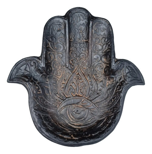 Porta Sahumerios Mano De Fatima Mandala Grande Bali 20cm