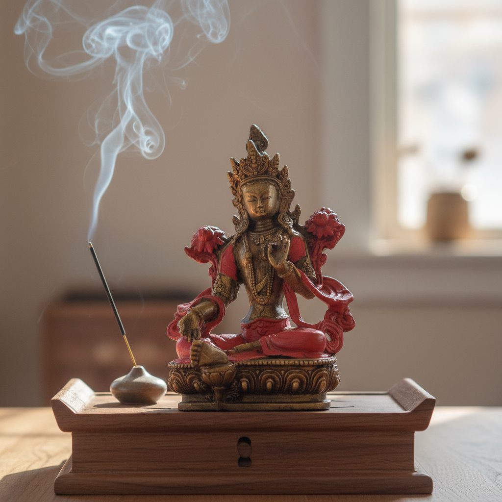 Buda Tara Sabiduria Compasion Bendicion Paz Armonia 20cm - Imagen 17