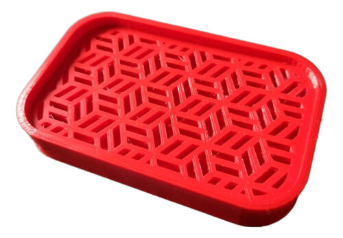 Jabonera Organizador Jabon Baño Parametric Diseño Armonia 3d
