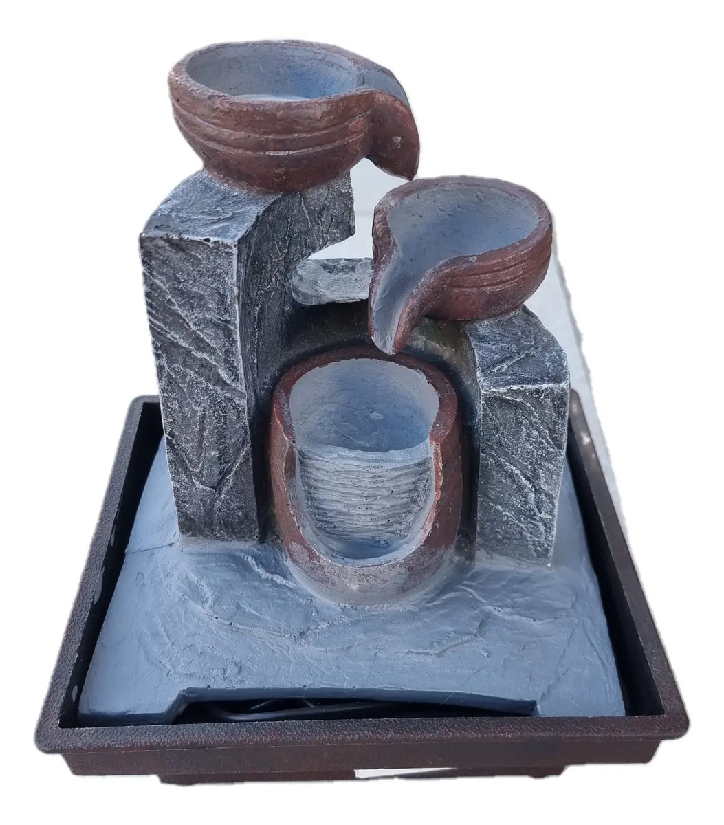 Fuente De Agua Esfera Mediana Cascada Relajación Oferta!!! - Imagen 7