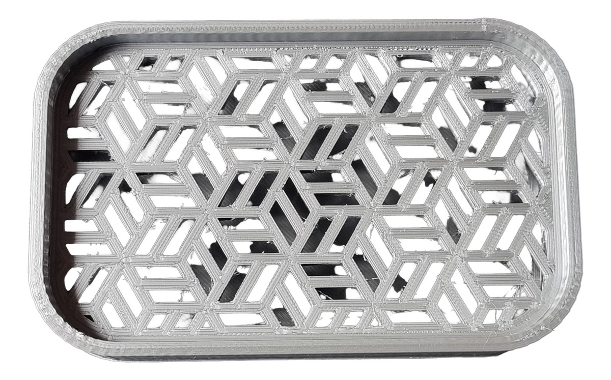 Jabonera Organizador Jabon Baño Parametric Diseño Armonia 3d - Imagen 10