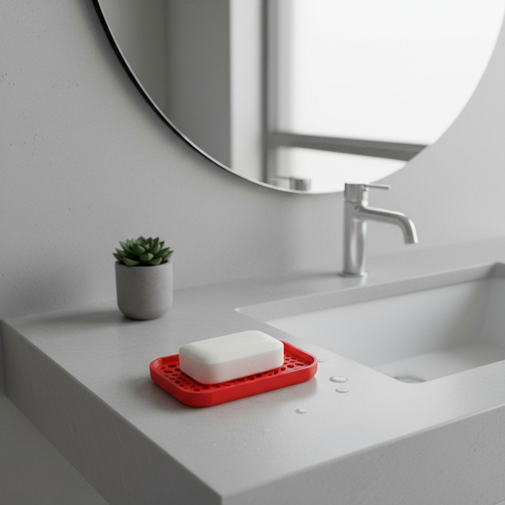 Jabonera Organizador Jabon Baño Parametric Diseño Armonia 3d - Imagen 34