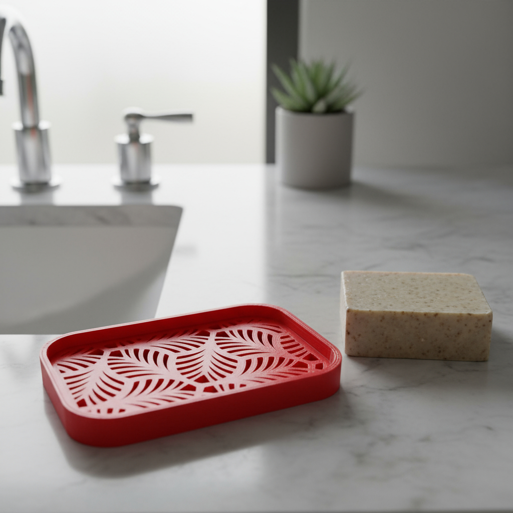 Jabonera Organizador Jabon Baño Parametric Diseño Armonia 3d - Imagen 51