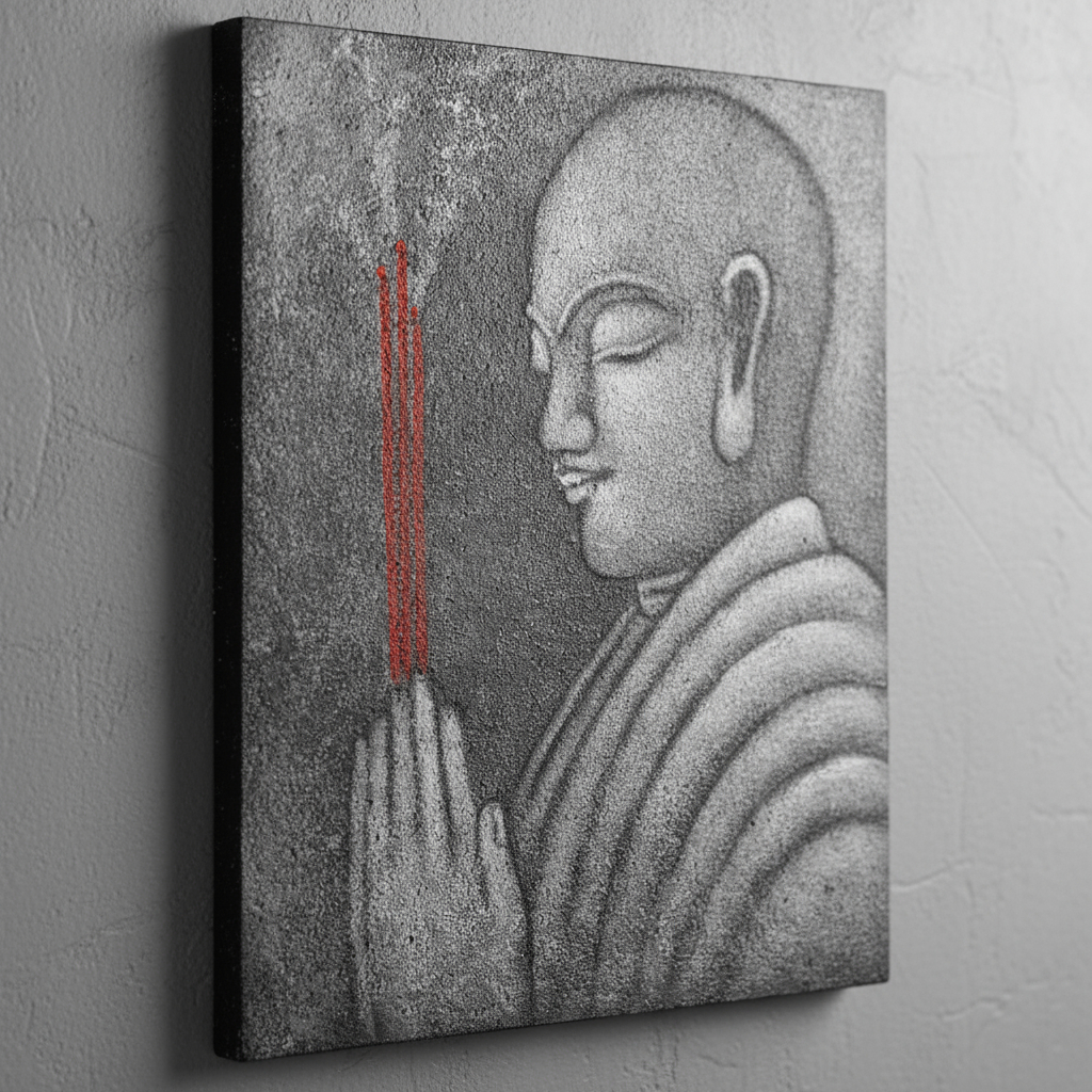 Cuadros De Buda 60 X 80cm Artesanales Importados Indonesia - Imagen 89
