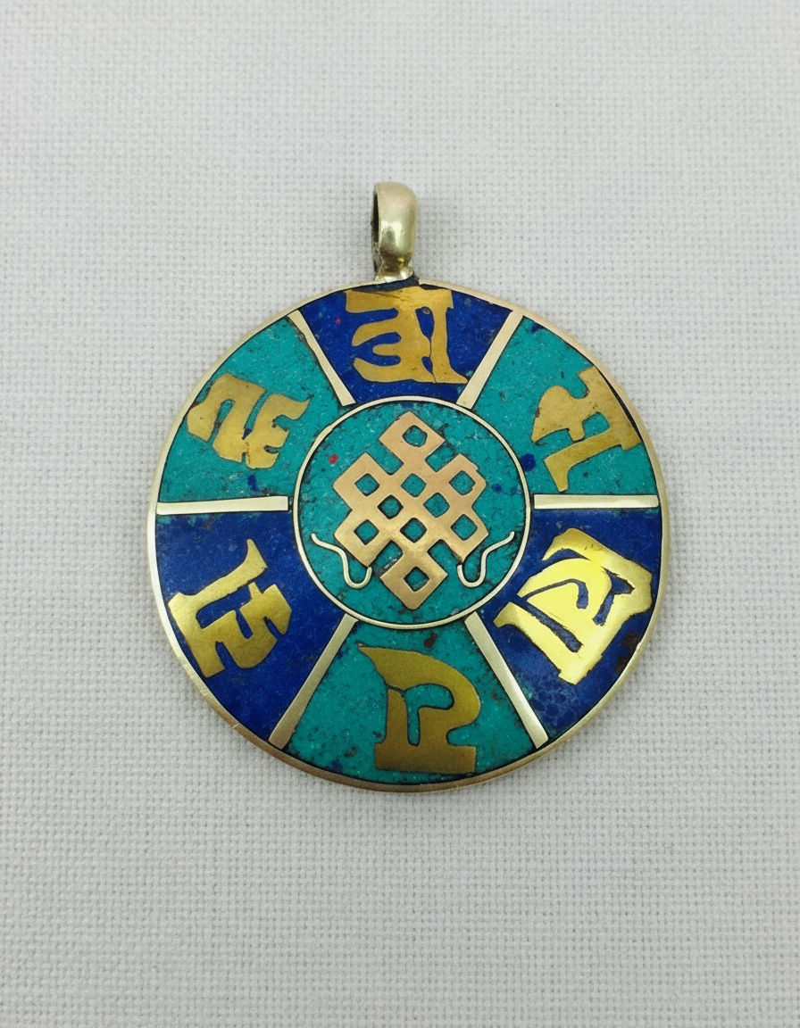 Dijes Importados Metal Mantra Suerte Fortuna Éxito Amor Paz - Imagen 383