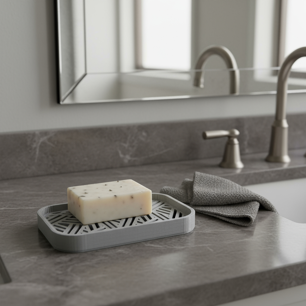 Jabonera Organizador Jabon Baño Parametric Diseño Armonia 3d - Imagen 56
