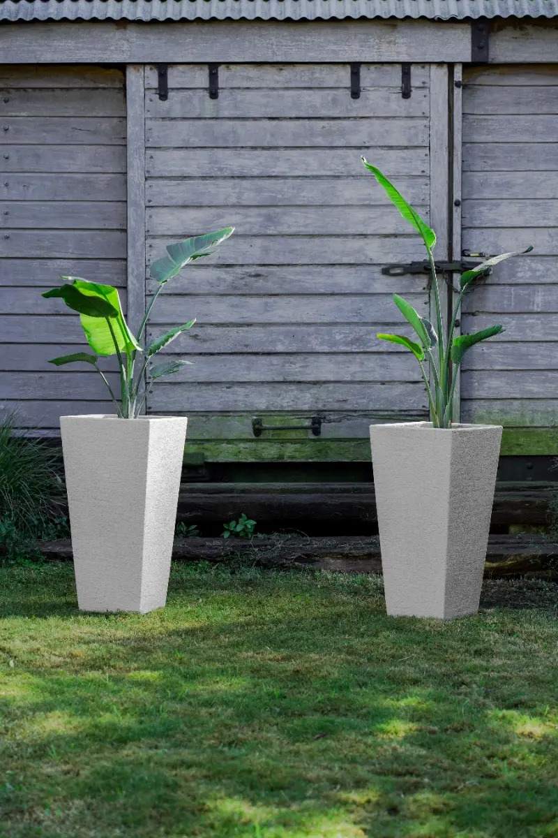 Maceta Piramidal Rustica 55cm Plástica Jardín Rayun - Imagen 17