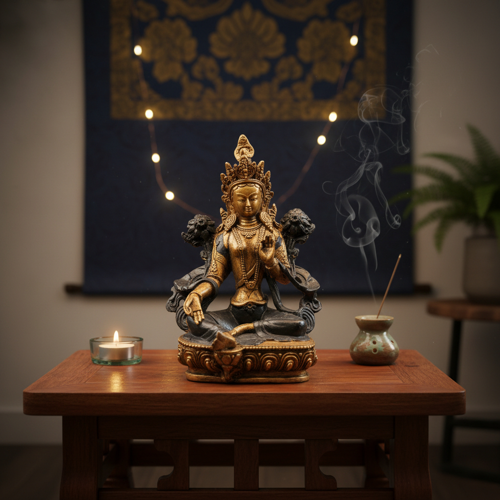 Buda Tara Sabiduria Compasion Bendicion Paz Armonia 20cm - Imagen 30