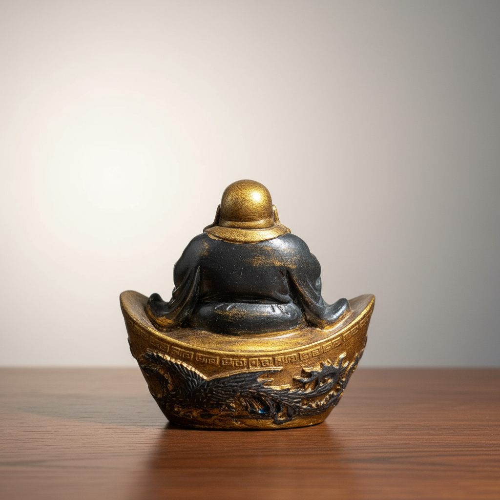 Buda Feliz Suerte Abundancia Dinero Importado Bali 10cm - Imagen 15