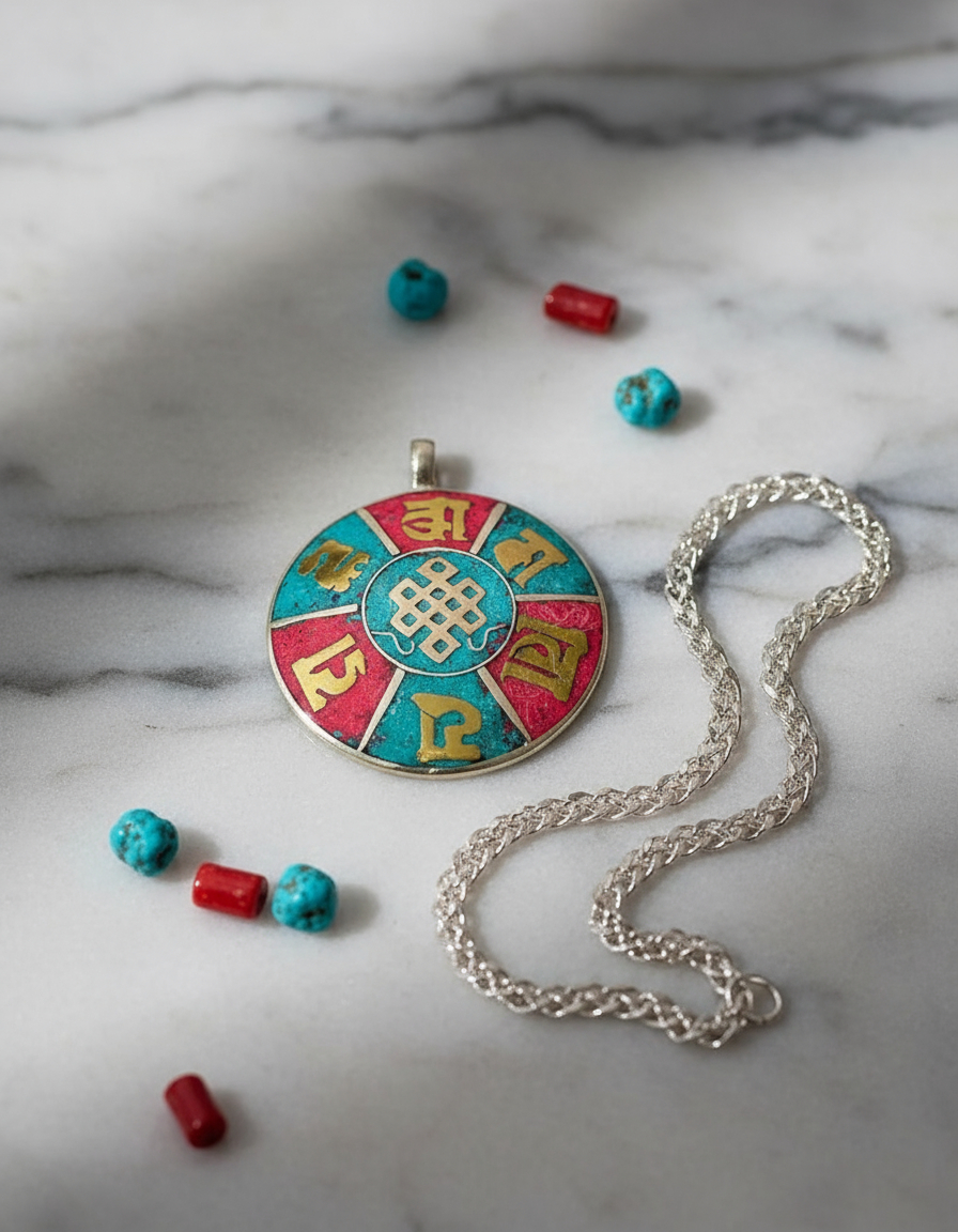 Dijes Importados Metal Mantra Suerte Fortuna Éxito Amor Paz - Imagen 244