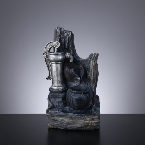 Fuente De Agua Cascada Zen Feng Shui 70cm Exterior Interior