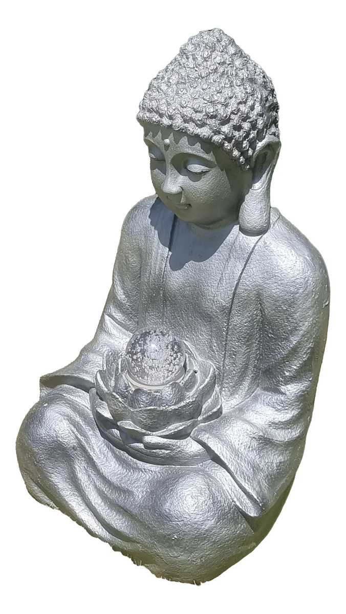 Fuente De Agua Gigante 102cm Buda Deco Budismo Cascada Ct2 - Imagen 9