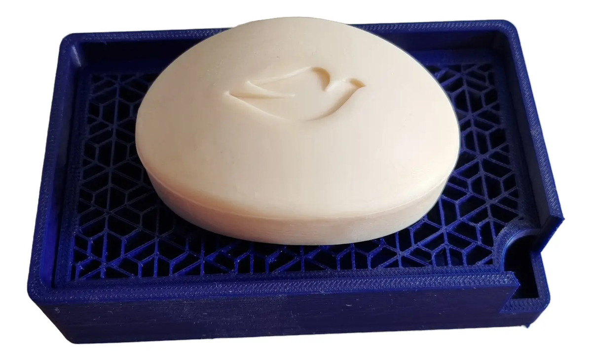 Jabonera Organizador Jabon Baño Parametrico Arabe Armonia 3d - Imagen 15