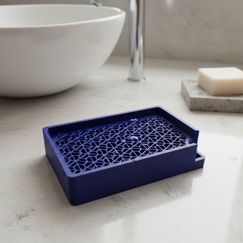 Jabonera Organizador Jabon Baño Parametrico Arabe Armonia 3d - Imagen 14