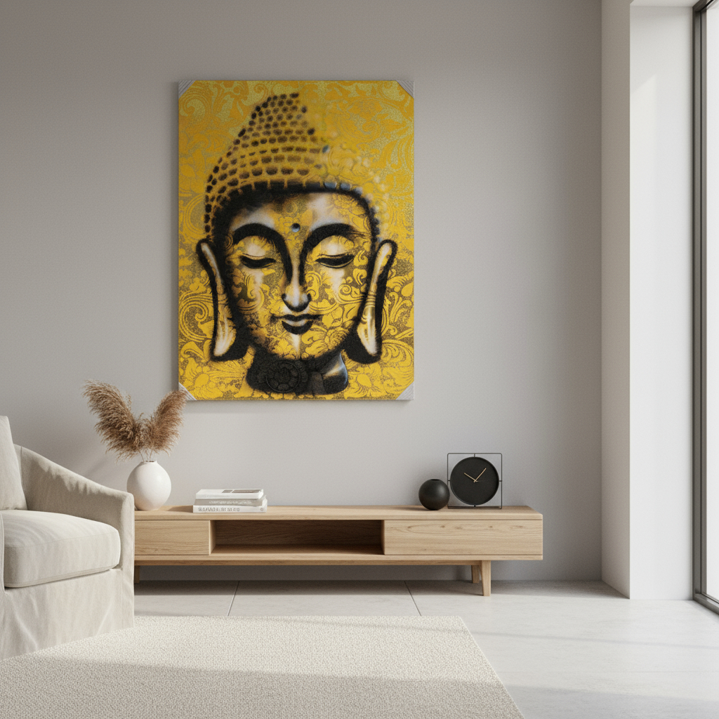 Cuadros De Buda 60 X 80cm Artesanales Importados Indonesia - Imagen 56