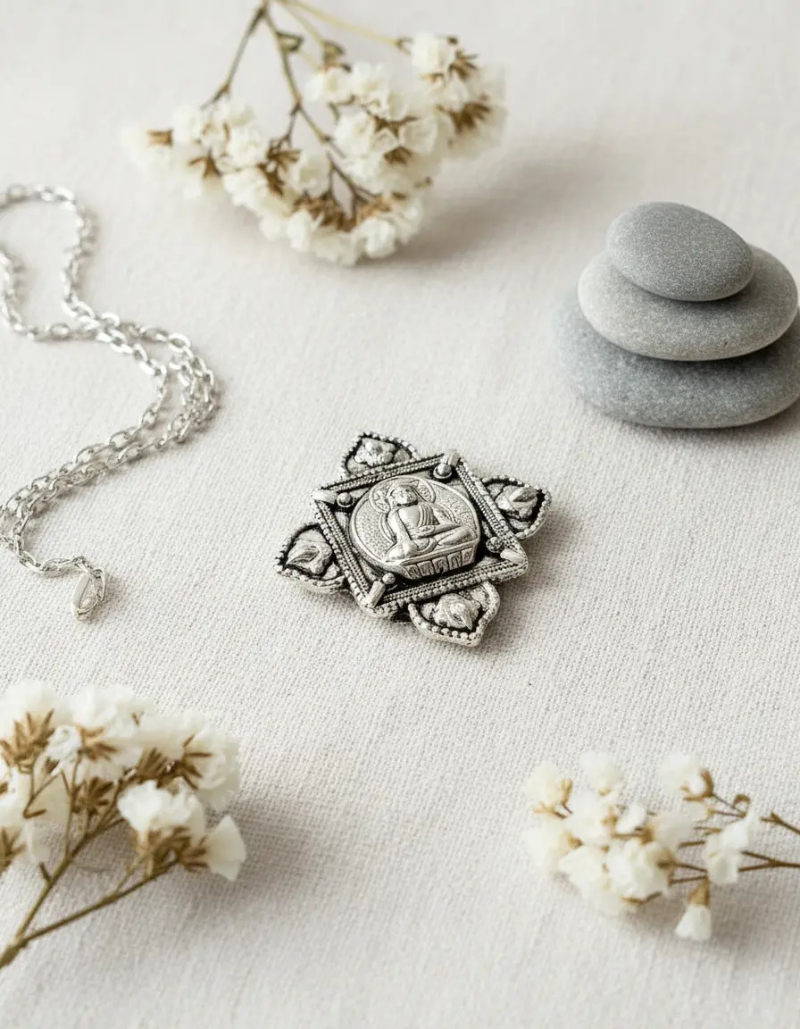 Dijes Importados Metal Mantra Suerte Fortuna Éxito Amor Paz - Imagen 166