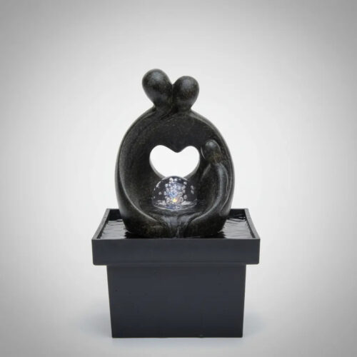 Fuente De Agua Chica Pareja Corazon Cascada Oferta!!!