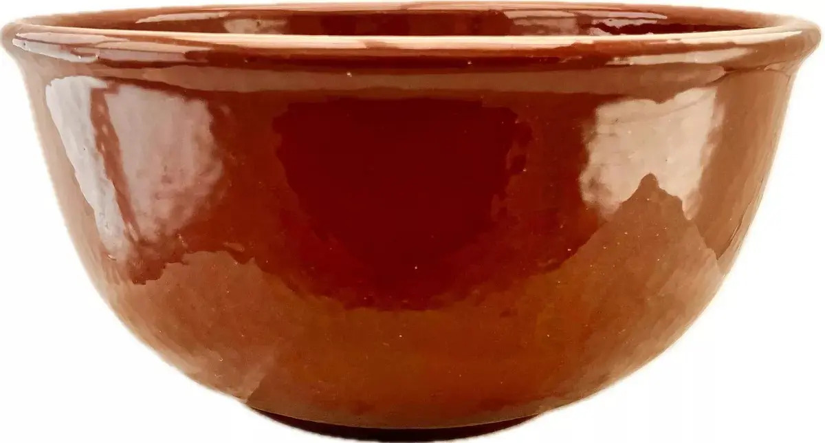 Bols Esmaltado N°13 Bowls Cuenco Cazuela Barro Terrina
