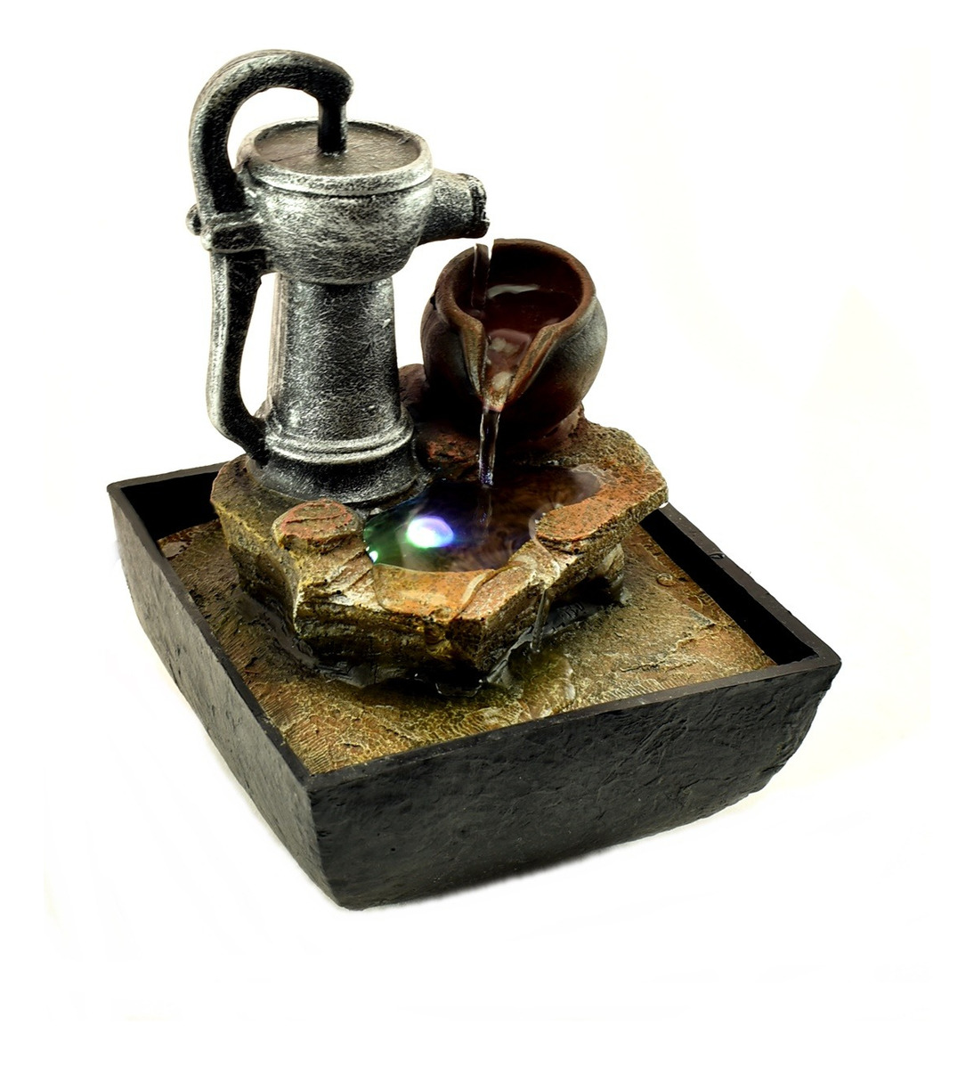Fuente De Agua Chica Zen Cascada Bomba Super Oferta!!! - Imagen 3