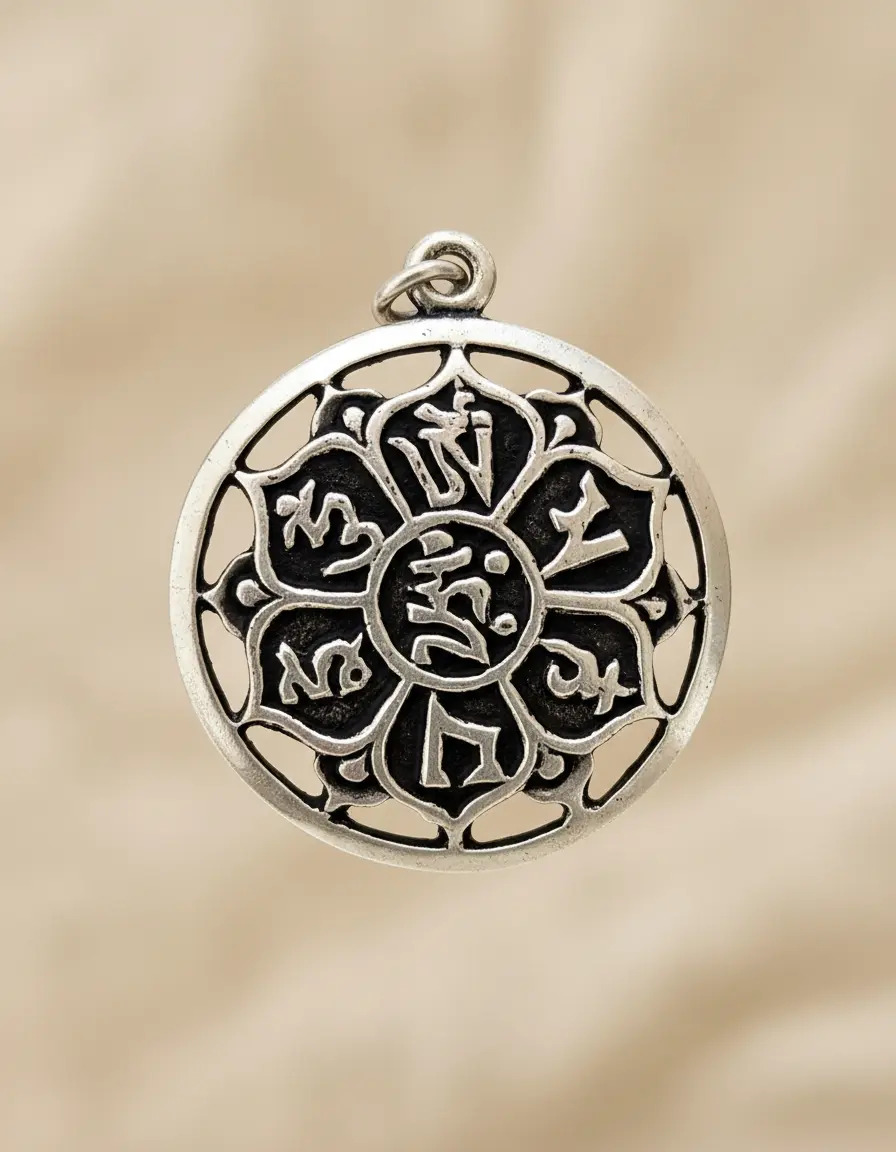 Dijes Importados Metal Mantra Suerte Fortuna Éxito Amor Paz - Imagen 112