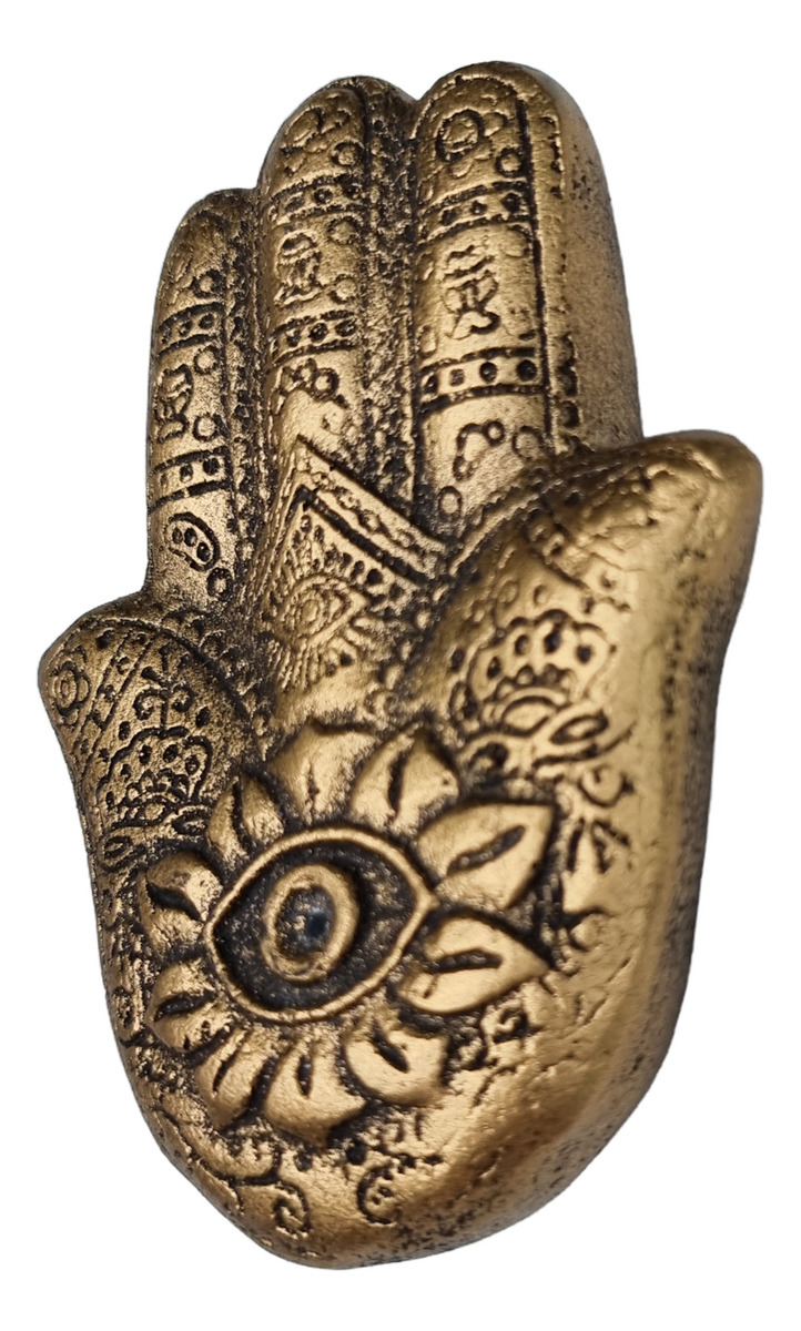 Porta Sahumerios Mano De Fatima Mandala Grande Bali 10cm - Imagen 11