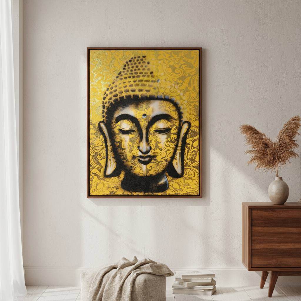 Cuadros De Buda 60 X 80cm Artesanales Importados Indonesia - Imagen 52
