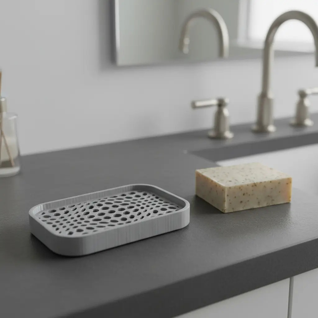 Jabonera Organizador Jabon Baño Parametric Diseño Armonia 3d - Imagen 25