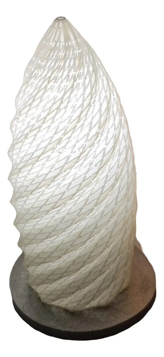 Velador Lámpara Led 3d Pepinillo Gherkin Londres 20cm