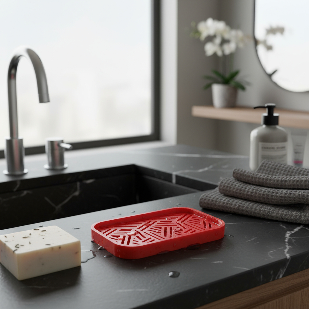 Jabonera Organizador Jabon Baño Parametric Diseño Armonia 3d - Imagen 67