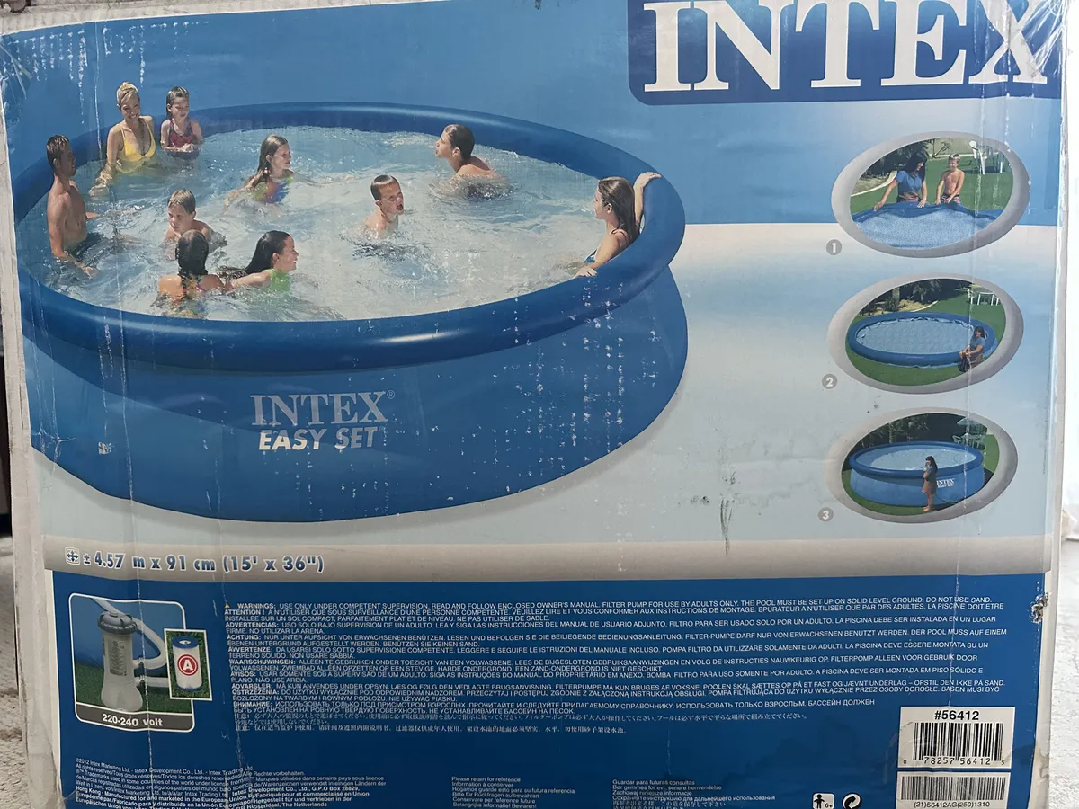 Pileta Easy Set 457 X 84 Cm Familiar Facil De Armar - Imagen 6