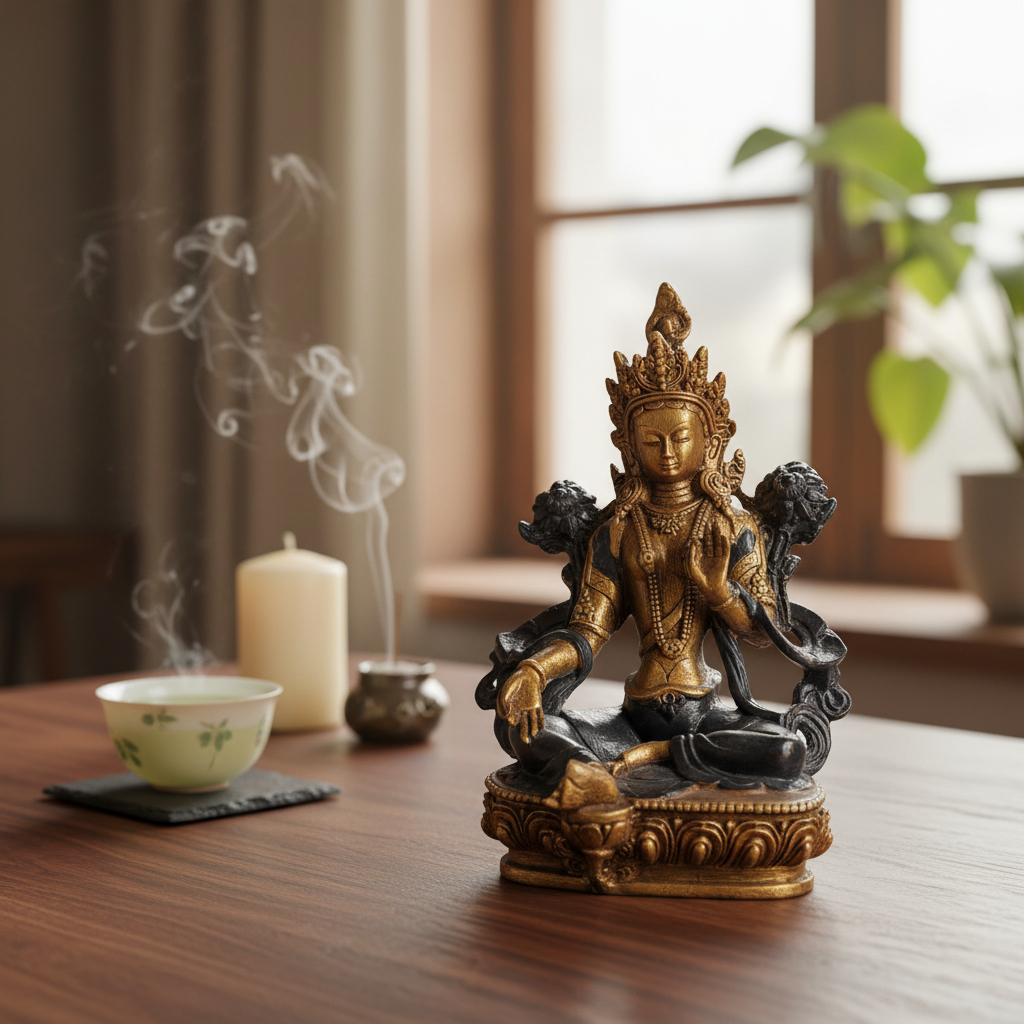 Buda Tara Sabiduria Compasion Bendicion Paz Armonia 20cm - Imagen 25