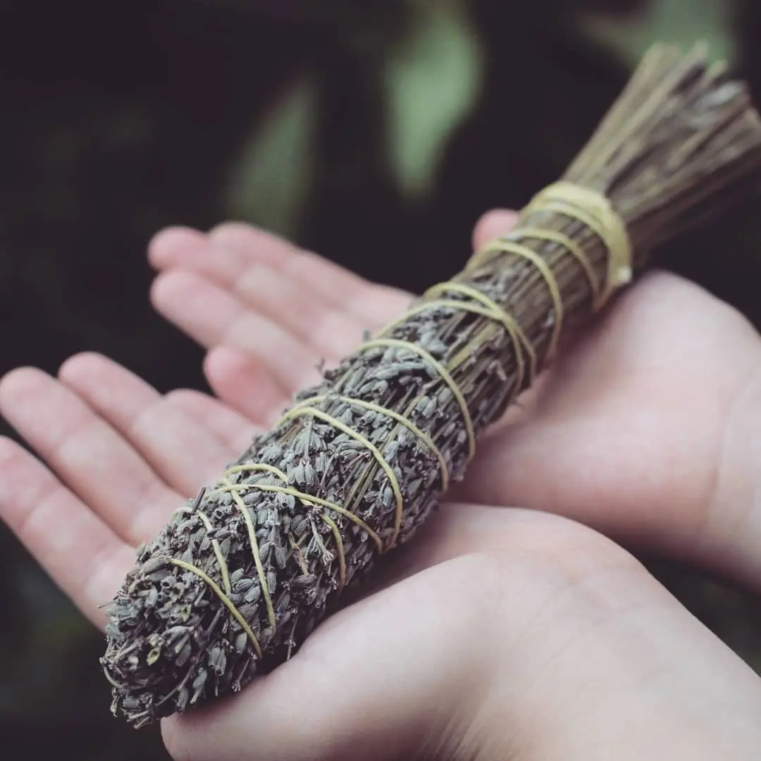 Sahumos De Flores De Lavanda Pura Sagrada Madre - Imagen 9