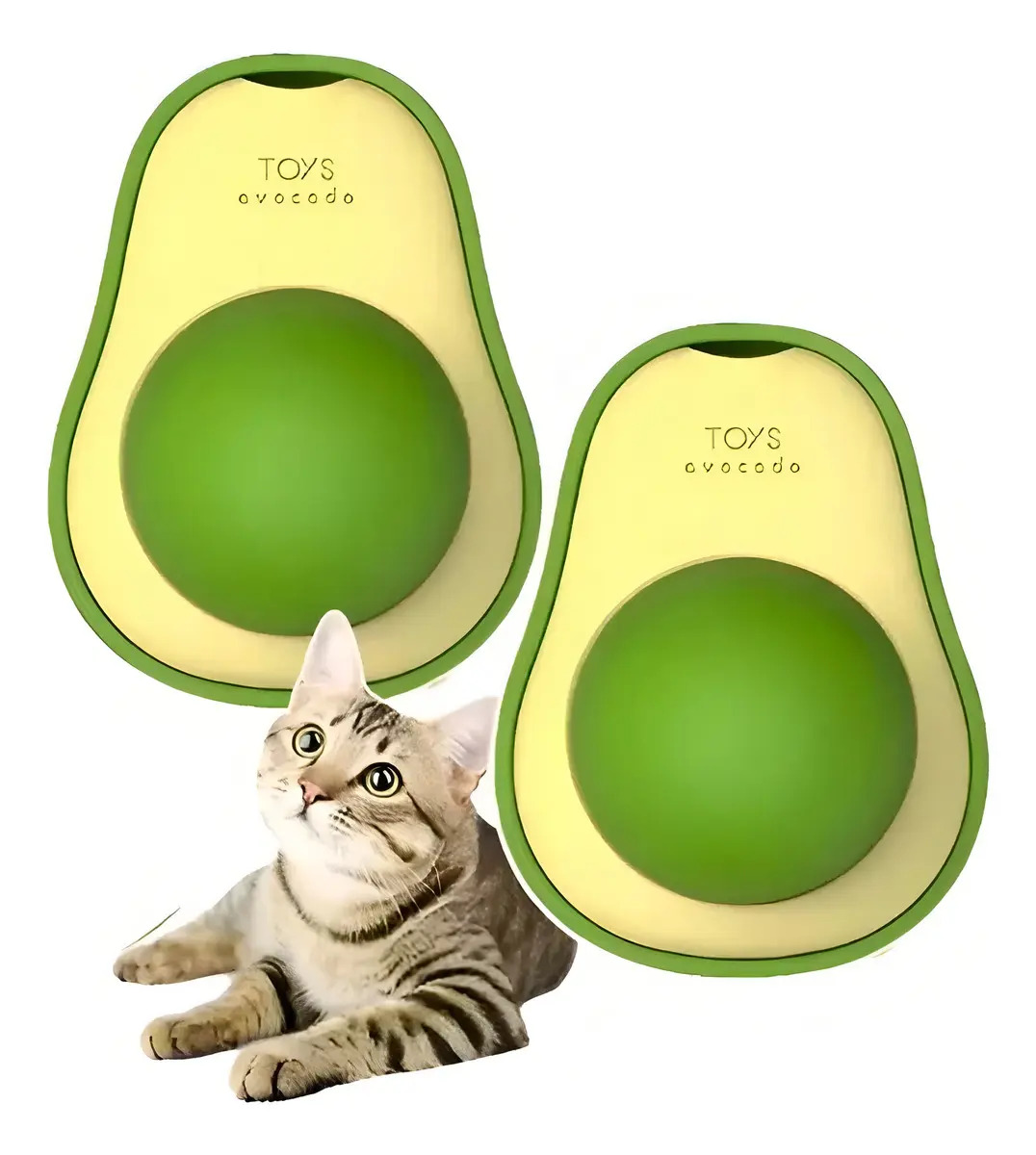 Juguete Bola Catnip Para Gatos Palta Pared Hierba Gatera - Imagen 10