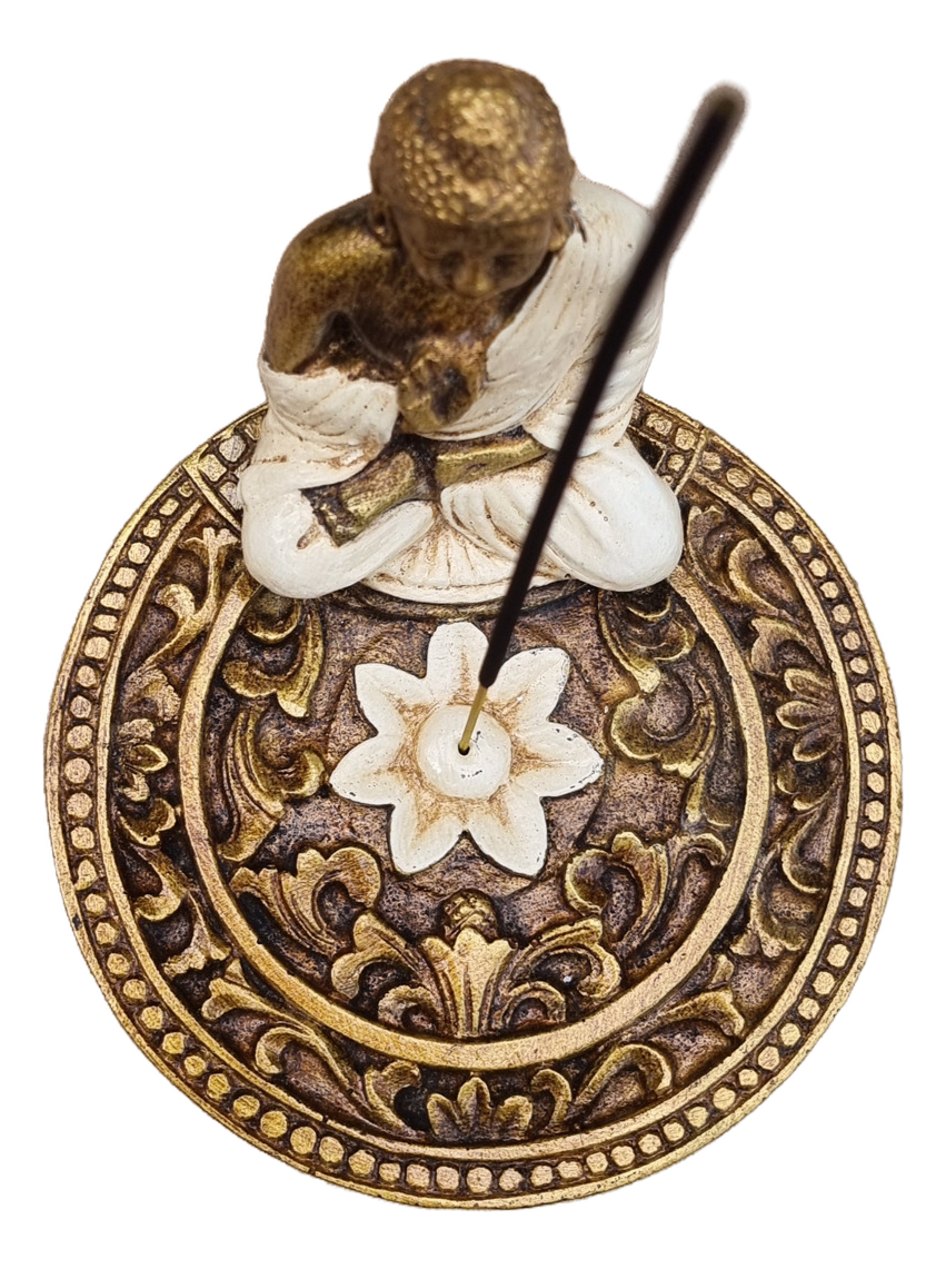 Porta Sahumerios Buda Mandala Grande Bali 15cm - Imagen 7