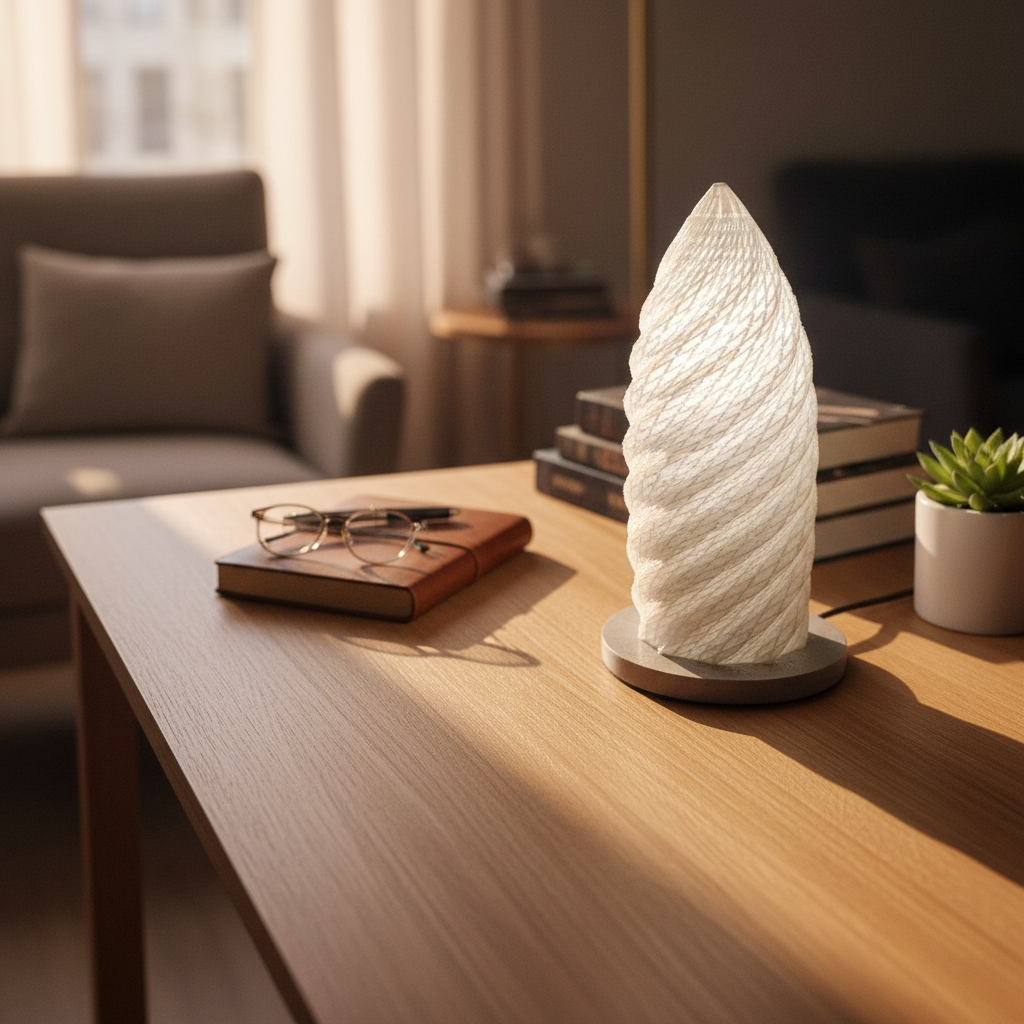 Velador Lámpara Led 3d Pepinillo Gherkin Londres 20cm - Imagen 6