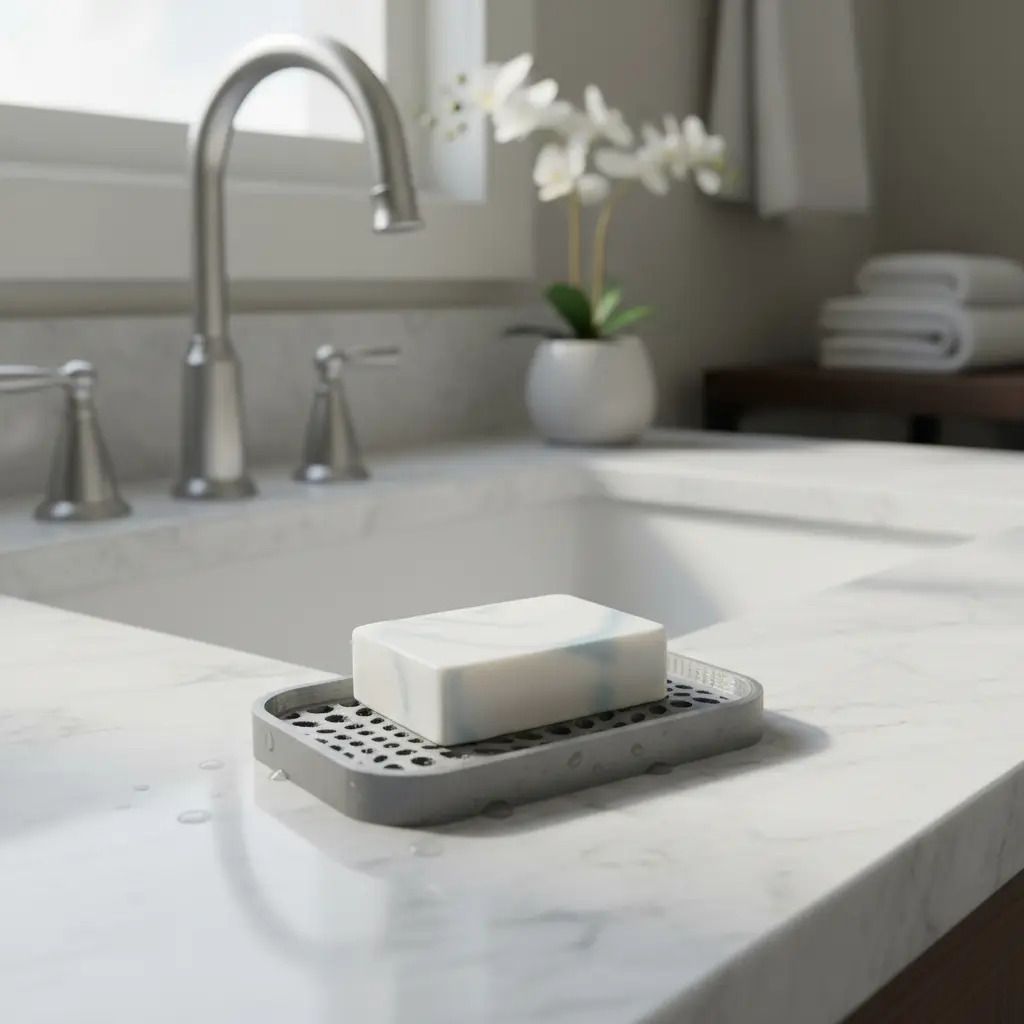Jabonera Organizador Jabon Baño Parametric Diseño Armonia 3d - Imagen 20