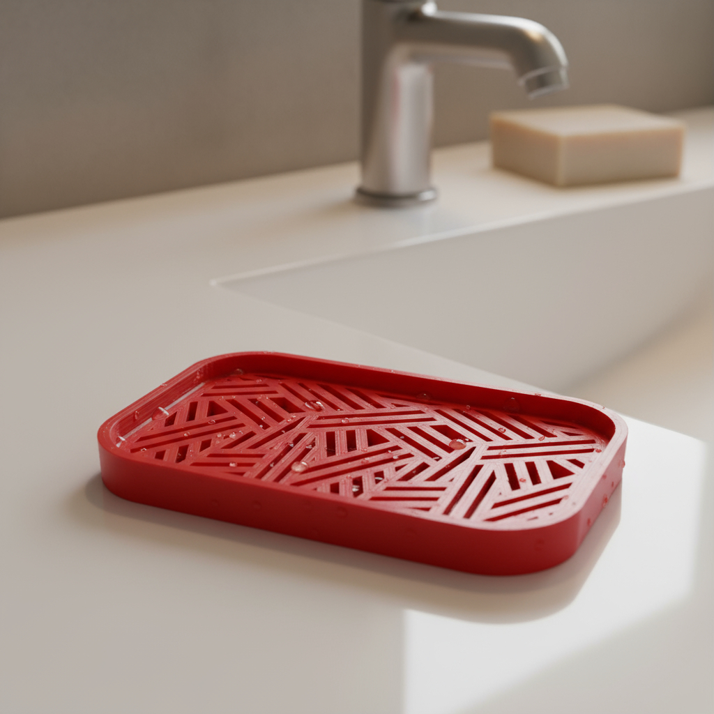 Jabonera Organizador Jabon Baño Parametric Diseño Armonia 3d - Imagen 74