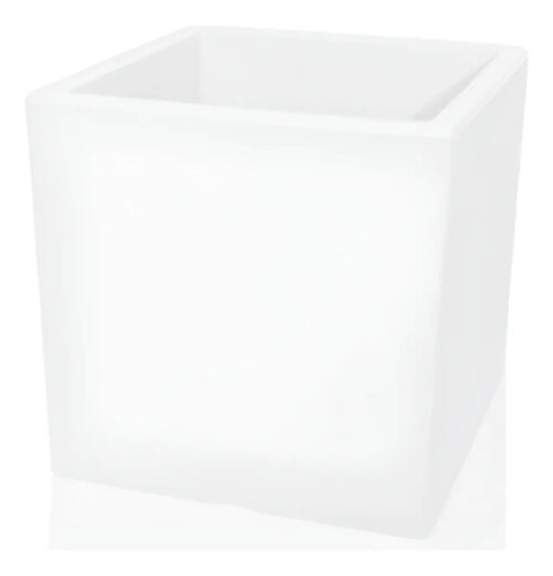 Maceta Luminosa Cubo 50cm Rayun Plástico Deco Iluminacion