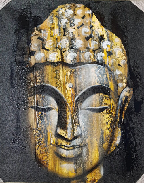 Cuadros De Buda 50 X 60cm Artesanales Importados Indonesia