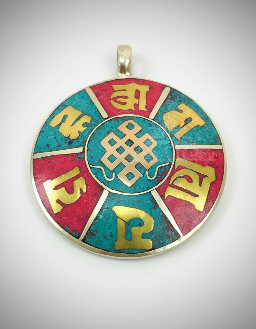 Dijes Importados Metal Mantra Suerte Fortuna Éxito Amor Paz - Imagen 251