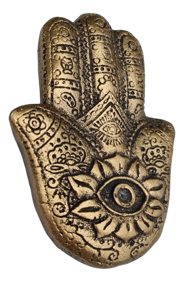 Porta Sahumerios Mano De Fatima Mandala Grande Bali 10cm - Imagen 12