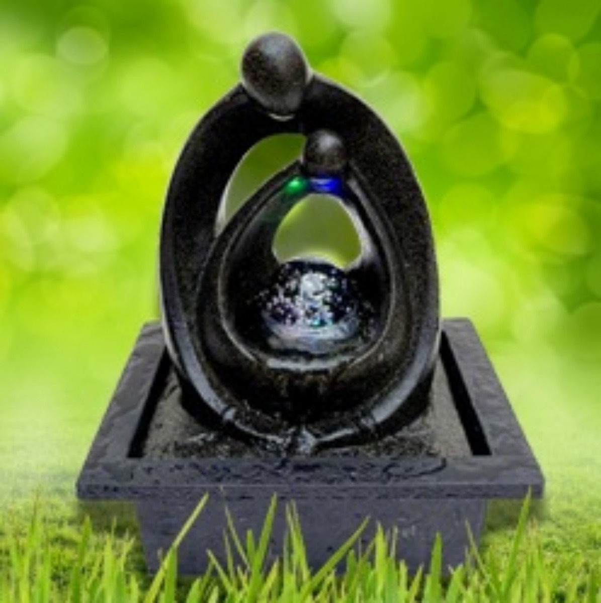 Fuente De Agua Mediana Cascada Relajación Familia Oferta!!! - Imagen 4